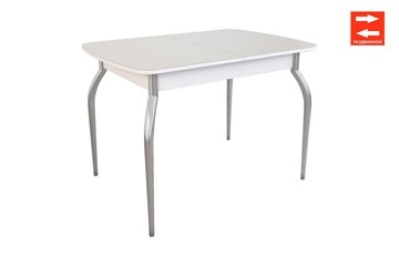 Кухонный раскладной стол Танго, белый/белый в Перми - предосмотр