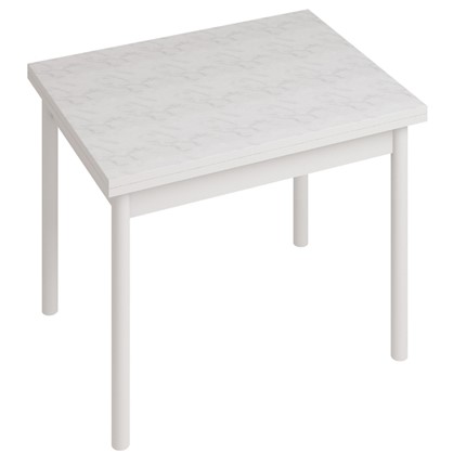 Стол СТ22, Белый/Белый мрамор в Перми - изображение