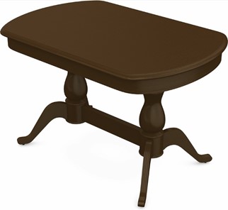 Кухонный овальный стол Фабрицио-2 исп. Мыло 1600, Тон 4 (Морилка/Эмаль) в Перми