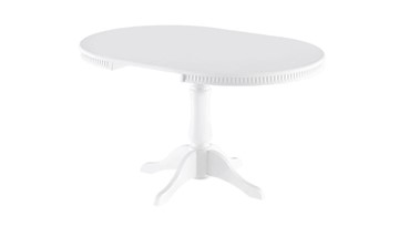 Кухонный стол раскладной Орландо Т1, цвет Белый матовый (Б-111.02.1) в Березниках - предосмотр 1