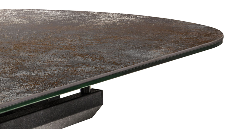 Обеденный раздвижной стол Шамони 3CQ 180х95 (Oxide Nero/Графит) в Кунгуре - изображение 2