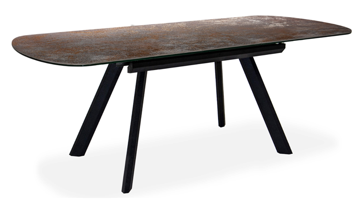 Обеденный раздвижной стол Шамони 3CQ 180х95 (Oxide Nero/Графит) в Кунгуре - изображение 1