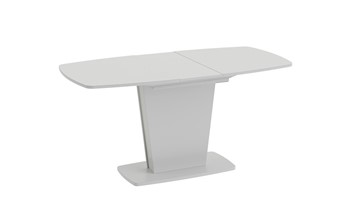 Кухонный раздвижной стол Честер тип 2, цвет Белый/Стекло белый глянец в Березниках - предосмотр 1