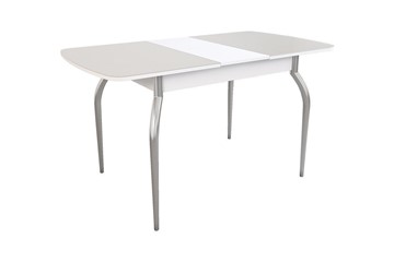 Кухонный раскладной стол Танго, белый/белый в Перми - предосмотр 1