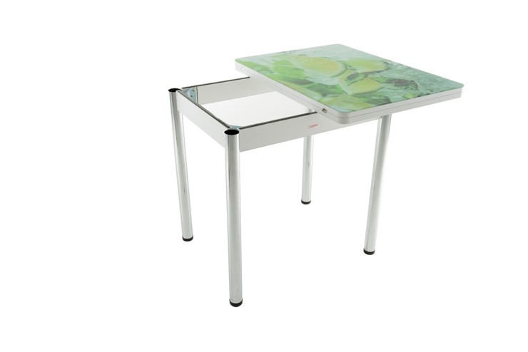 Обеденный раздвижной стол Бари дерево №8 (Exclusive h174/белый) в Перми - изображение 2