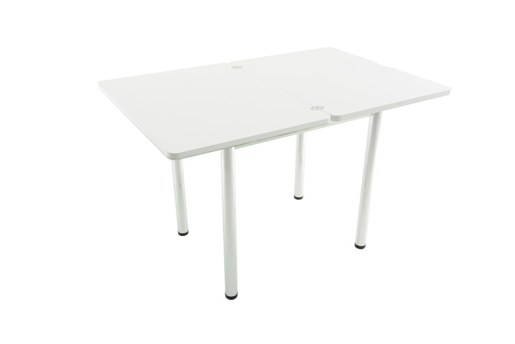 Обеденный раздвижной стол Бари дерево №8 (Exclusive h174/белый) в Перми - изображение 3