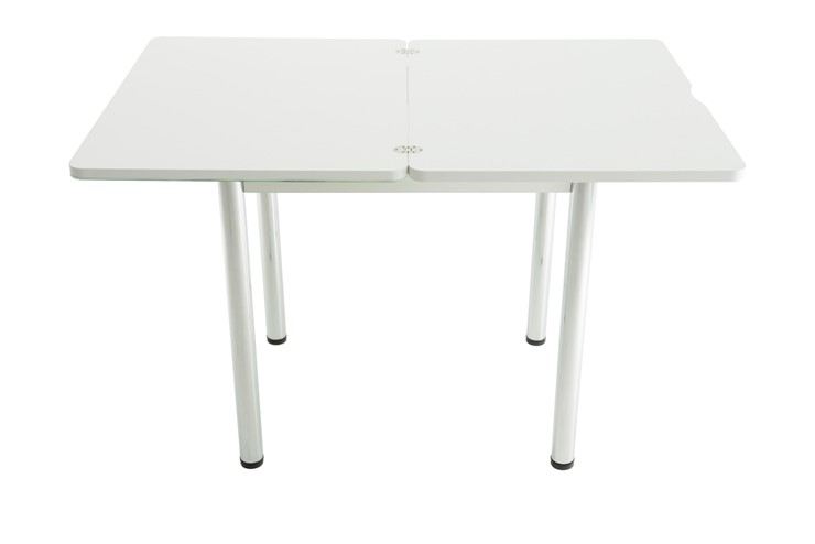 Обеденный раздвижной стол Бари дерево №8 (Exclusive h174/белый) в Перми - изображение 4