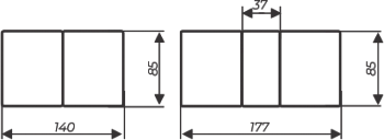 Стол раздвижной Бордо 1CQ 140х85 (Oxide Moro/Графит) в Перми - изображение 3