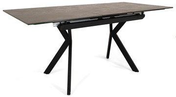 Обеденный раздвижной стол Бордо 1CX 140х85 (Oxide Moro/Графит) в Перми - предосмотр 2