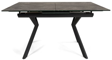 Раздвижной стол Бордо 1CX 140х85 (Oxide Nero/Графит) в Перми - предосмотр 1