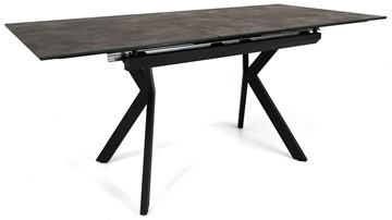 Раздвижной стол Бордо 1CX 140х85 (Oxide Nero/Графит) в Кунгуре - предосмотр 2