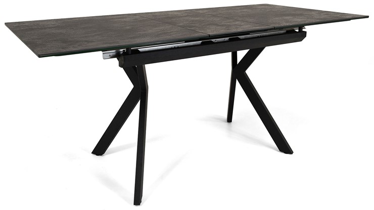 Раздвижной стол Бордо 1CX 140х85 (Oxide Nero/Графит) в Кунгуре - изображение 2