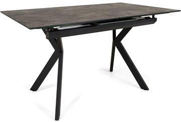 Раздвижной стол Бордо 1CX 140х85 (Oxide Nero/Графит) в Кунгуре