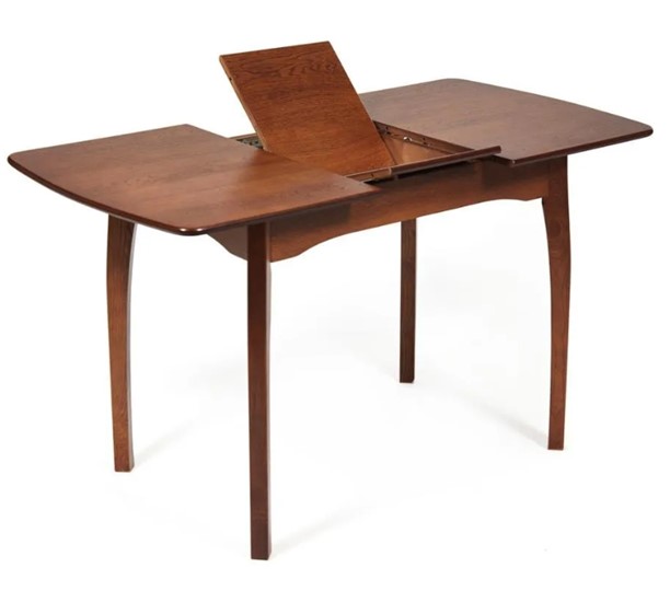 Стол раздвижной Caterina, бук/мдф, 100+30x70x75, коричневый арт.14122 в Перми - изображение 1