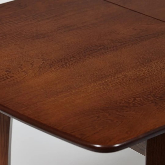 Стол раздвижной Caterina, бук/мдф, 100+30x70x75, коричневый арт.14122 в Перми - изображение 3