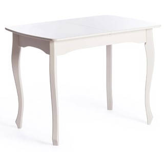 Кухонный стол раздвижной Caterina Provence, бук/мдф, 100+30x70x75, Ivory white арт.19129 в Перми