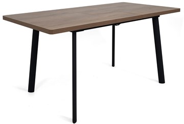 Кухонный стол раскладной Дали-2L(ноги черные, дуб табако) в Перми - предосмотр 3