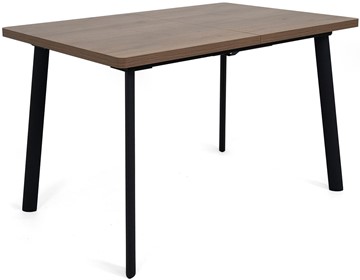 Маленький стол Дали-1L(ноги черные, дуб табако) в Перми