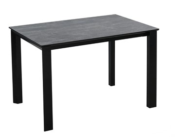 Кухонный стол раздвижной Denver Темный дуб/Черный, Черный в Перми - предосмотр