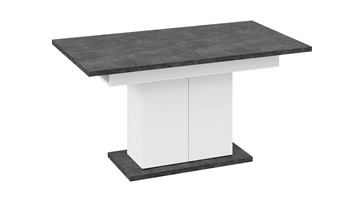 Обеденный раздвижной стол Детройт тип 1 (Белый/Ателье темный) в Перми - предосмотр 3