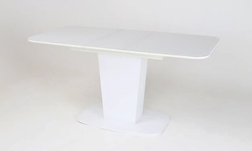 Кухонный стол раздвижной Домино Белый в Перми - предосмотр 1