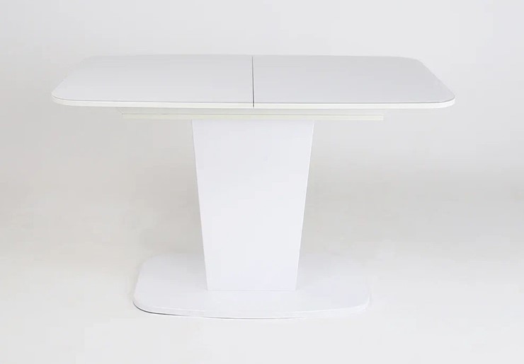 Кухонный стол раздвижной Домино Белый в Перми - изображение 2