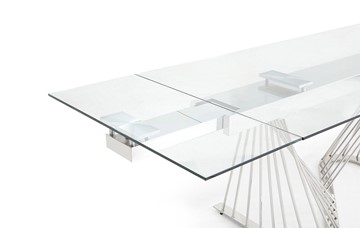 Кухонный раскладной стол DT9118GS стекло в Кунгуре - предосмотр 6