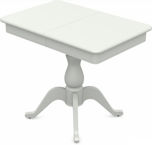 Кухонный раздвижной стол Фабрицио-1 исп. Мини 1100, Тон 9 Покраска + патина с прорисовкой (на столешнице) в Перми - предосмотр