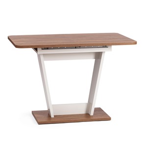 Маленький стол FOX, ЛДСП, 68.6x110-145x75 см, Дуб Канзас/Пепел, арт.21176 в Перми
