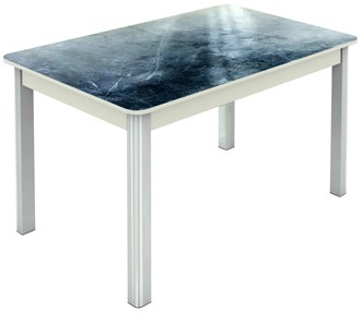 Раздвижной стол Гамбург исп. 1, ноги метал. крашеные №23 (Exclusive h158/белый) в Березниках