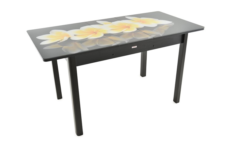 Кухонный стол раскладной Гамбург исп. 1, ноги метал. крашеные №23 (Exclusive h161/белый) в Перми - изображение 6