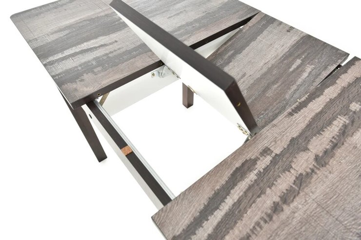 Раздвижной стол Гамбург исп. 1, Пластик (Дерево тёмное, опоры деревянные) в Перми - изображение 11