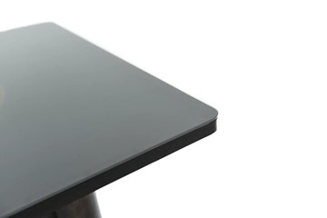 Обеденный раздвижной стол Гамбург исп. 2, ноги металл крашеный №23, Стекло (Коричневое) в Перми - предосмотр 11