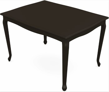 Обеденный раздвижной стол Кабриоль 1200х800, тон 11 Покраска + патина с прорисовкой (на столешнице) в Перми