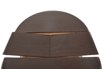 Стол раздвижной Леонардо-1 исп. Круг 1000, тон 4 Покраска + патина (в местах фрезеровки) в Перми - предосмотр 5