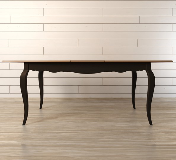 Обеденный раздвижной стол Leontina (ST9338BLK) Черный в Перми - изображение 1
