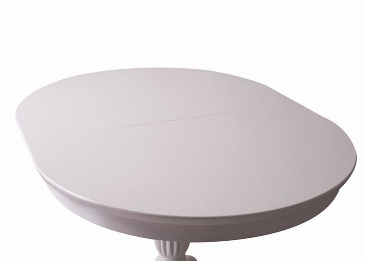 Стол раздвижной Лилия (белая эмаль) 78,5x82x110+35 в Перми - изображение 4