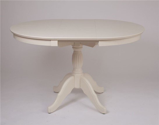 Кухонный стол раскладной Лилия (слоновая кость) 78,5x82x110+35 в Перми - изображение