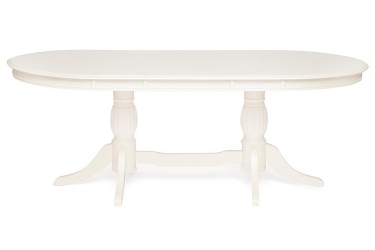 Стол раздвижной LORENZO (Лоренцо) 160+46x107x76, pure white (402) в Перми - изображение 1