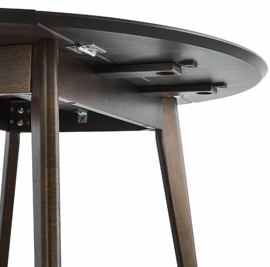 Кухонный раздвижной стол Орион Drop Leaf 100, Орех в Перми - изображение 4