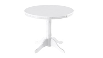 Кухонный стол раскладной Орландо Т1, цвет Белый матовый (Б-111.02.1) в Перми - предосмотр