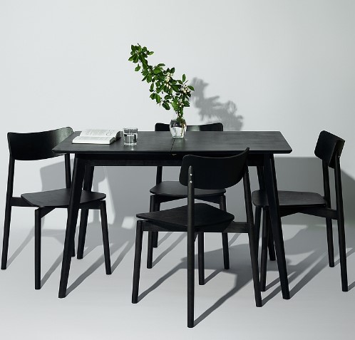 Кухонный стол раскладной Пегас Сlassic Plus 120, Черный в Перми - изображение 16