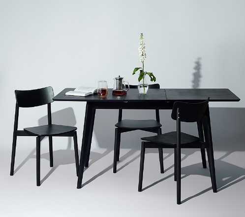 Кухонный стол раскладной Пегас Сlassic Plus 120, Черный в Перми - изображение 17