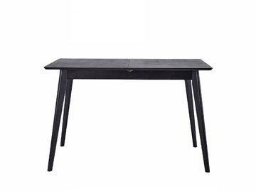 Кухонный стол раскладной Daiva Пегас Сlassic Plus 120, Черный в Перми
