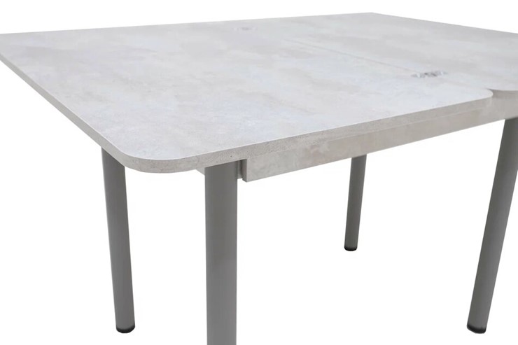 Кухонный стол раздвижной Прайм-3Р, Цемент светлый в Березниках - изображение 3