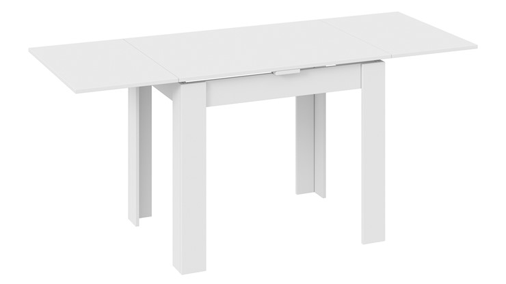 Кухонный стол раскладной Промо тип 3 (Белый/Белый) в Березниках - изображение 1