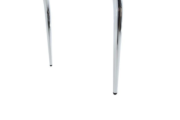 Стол раздвижной Ривьера - Круг, ноги хром №5, ФП (Цветы №11) в Перми - изображение 5