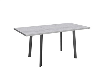 Кухонный стол раскладной Робин, опоры прямые, цемент светлый в Чайковском - предосмотр 4
