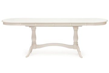 Кухонный овальный стол Siena ( SA-T6EX2L ) 150+35+35х80х75, ivory white (слоновая кость 2-5) арт.12490 в Перми