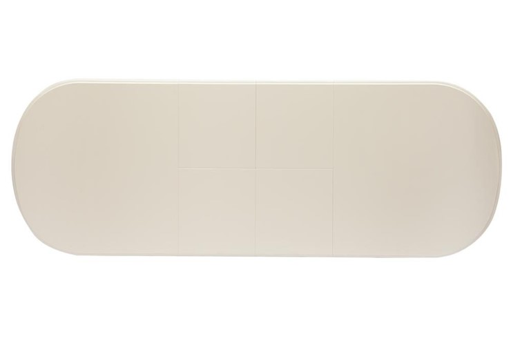 Стол раздвижной Siena ( SA-T6EX2L ) 150+35+35х80х75, ivory white (слоновая кость 2-5) арт.12490 в Перми - изображение 4